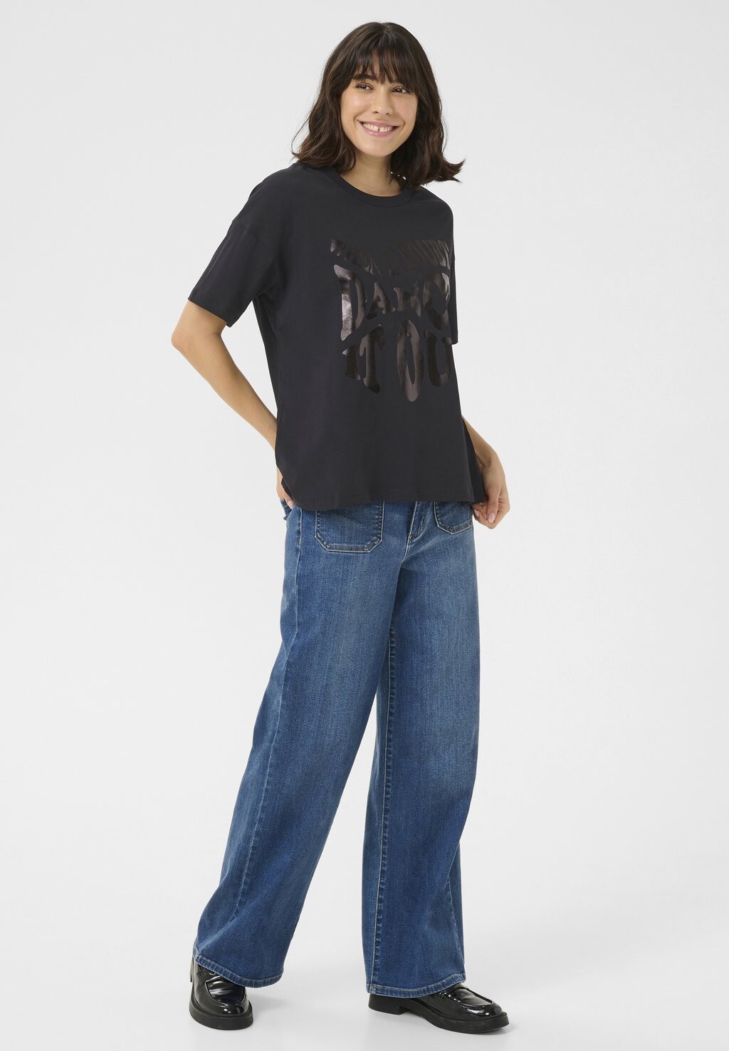 Футболка с принтом ELECTRA Kaffe, черный
Футболка с принтом ELECTRA Kaffe, черный