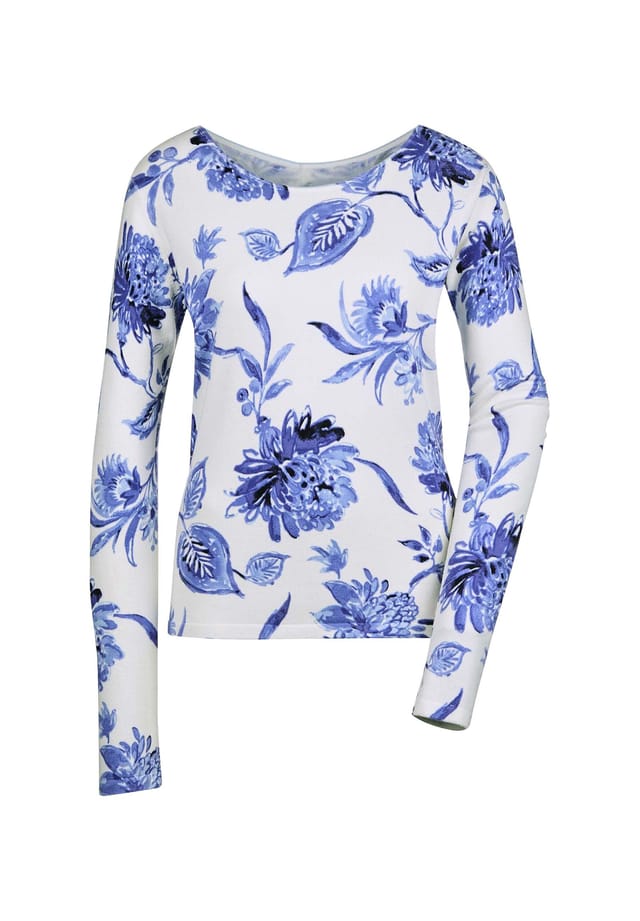 Свитер с круглым вырезом и цветочным принтом Madeleine, мультиколор
Свитер с круглым вырезом и цветочным принтом Madeleine, мультиколор