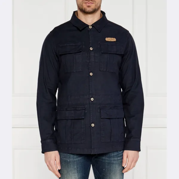 Куртка сафари стандартного кроя с добавлением белья Aeronautica Militare, синий
Куртка сафари стандартного кроя с добавлением белья Aeronautica Militare, синий