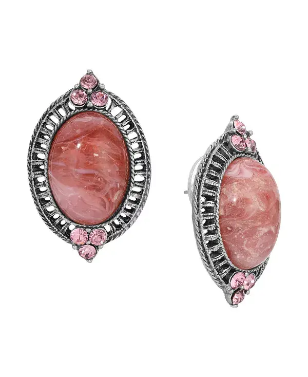 Акриловые серьги-пуговицы с кристаллами 2028, pink
Акриловые серьги-пуговицы с кристаллами 2028, pink