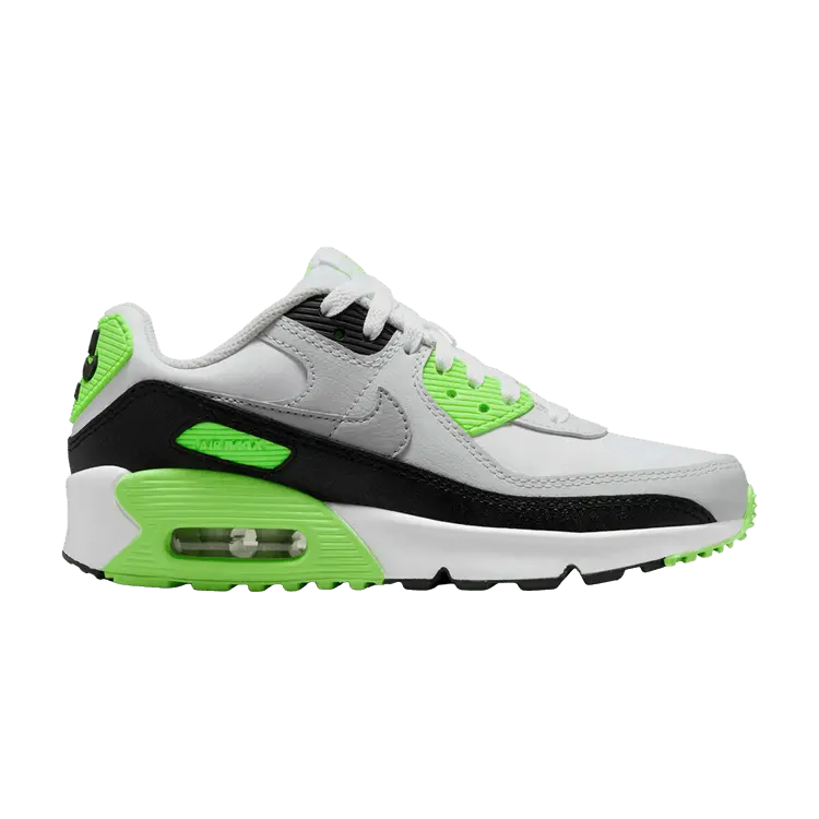 Кроссовки Air Max 90 Leather GS 'Lime Blast', белый
Кроссовки Air Max 90 Leather GS 'Lime Blast', белый