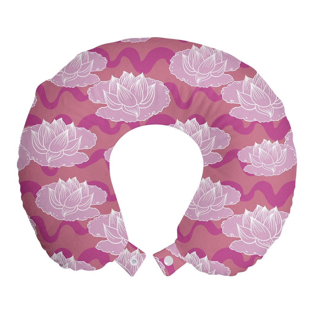 ABAKUHAUS Дорожная подушка Lotus для поддержки шеи, фольклорные цветы, пенопластовые дорожные принадлежности для самолета и автомобиля, 30x30 см, розовый коралловый бледно-розовый
ABAKUHAUS Дорожная подушка Lotus для поддержки шеи, фольклорные цветы, пенопластовые дорожные принадлежности для самолета и автомобиля, 30x30 см, розовый коралловый бледно-розовый