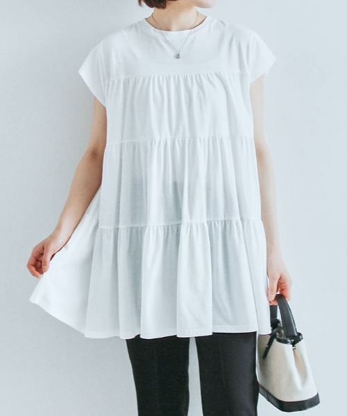 Туника-футболка многоярусная KirakiraShop, кремовый
Туника-футболка многоярусная KirakiraShop, кремовый