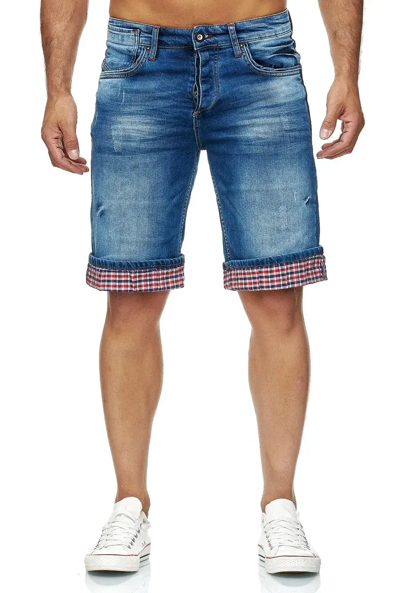 Шорты Rusty Neal "Satto" с клетчатыми манжетами, джинсовый
Шорты Rusty Neal "Satto" с клетчатыми манжетами, джинсовый