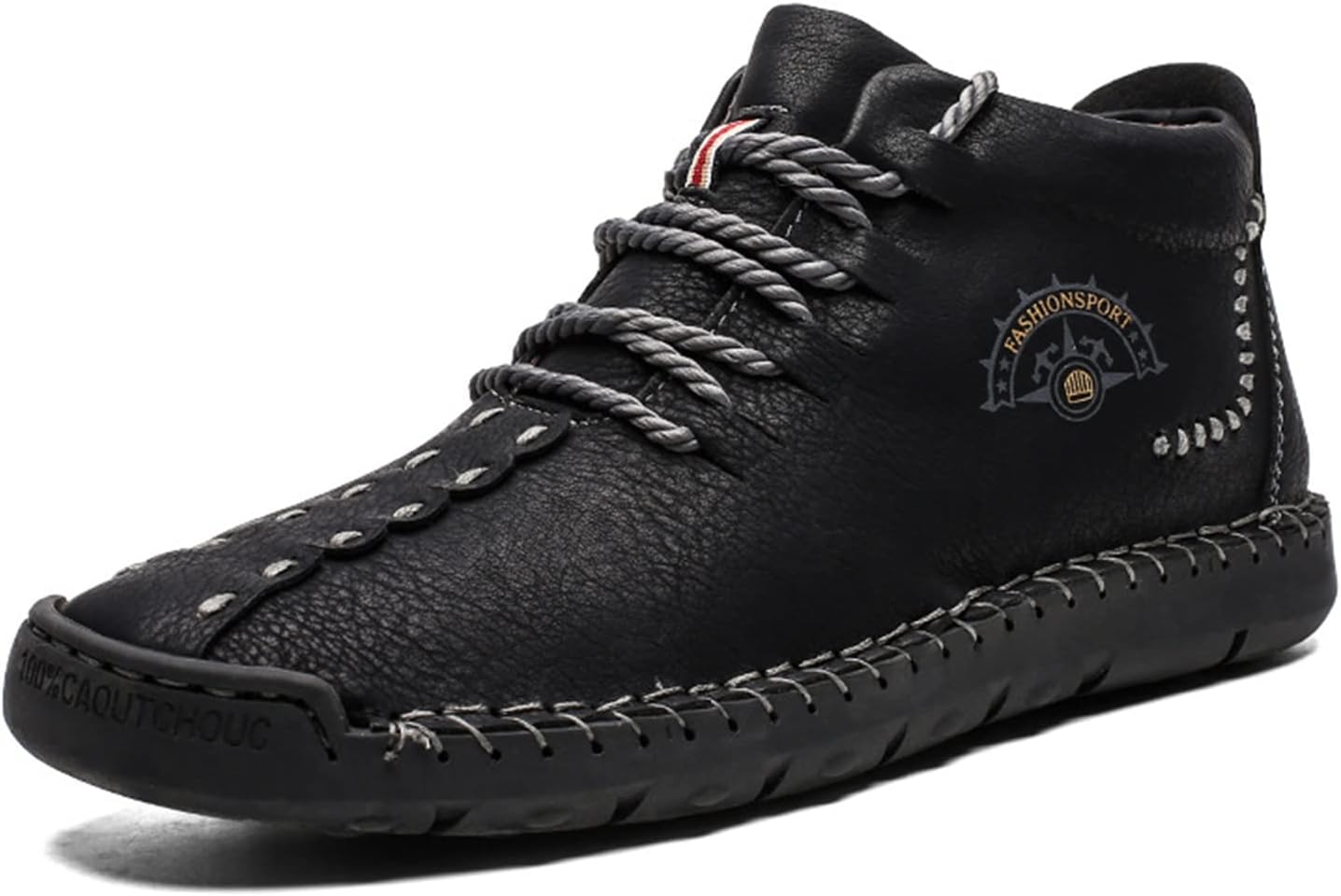 Мужские кожаные высокие ботинки PURCHAWEE, винтажные повседневные, противоскользящие, с круглым носком, хорошей поддержкой свода, ботинки до щиколотки, ковбойские ботинки, черный
Мужские кожаные высокие ботинки PURCHAWEE, винтажные повседневные, противоскользящие, с круглым носком, хорошей поддержкой свода, ботинки до щиколотки, ковбойские ботинки, черный