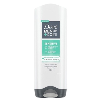 Dove Men+Care Гель для душа 3-в-1 Sensitive для тела, лица и волос для чувствительной и сухой кожи 250мл
Dove Men+Care Гель для душа 3-в-1 Sensitive для тела, лица и волос для чувствительной и сухой кожи 250мл