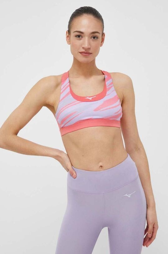 Спортивный бюстгальтер Alpha Graphic Mizuno, розовый
Спортивный бюстгальтер Alpha Graphic Mizuno, розовый