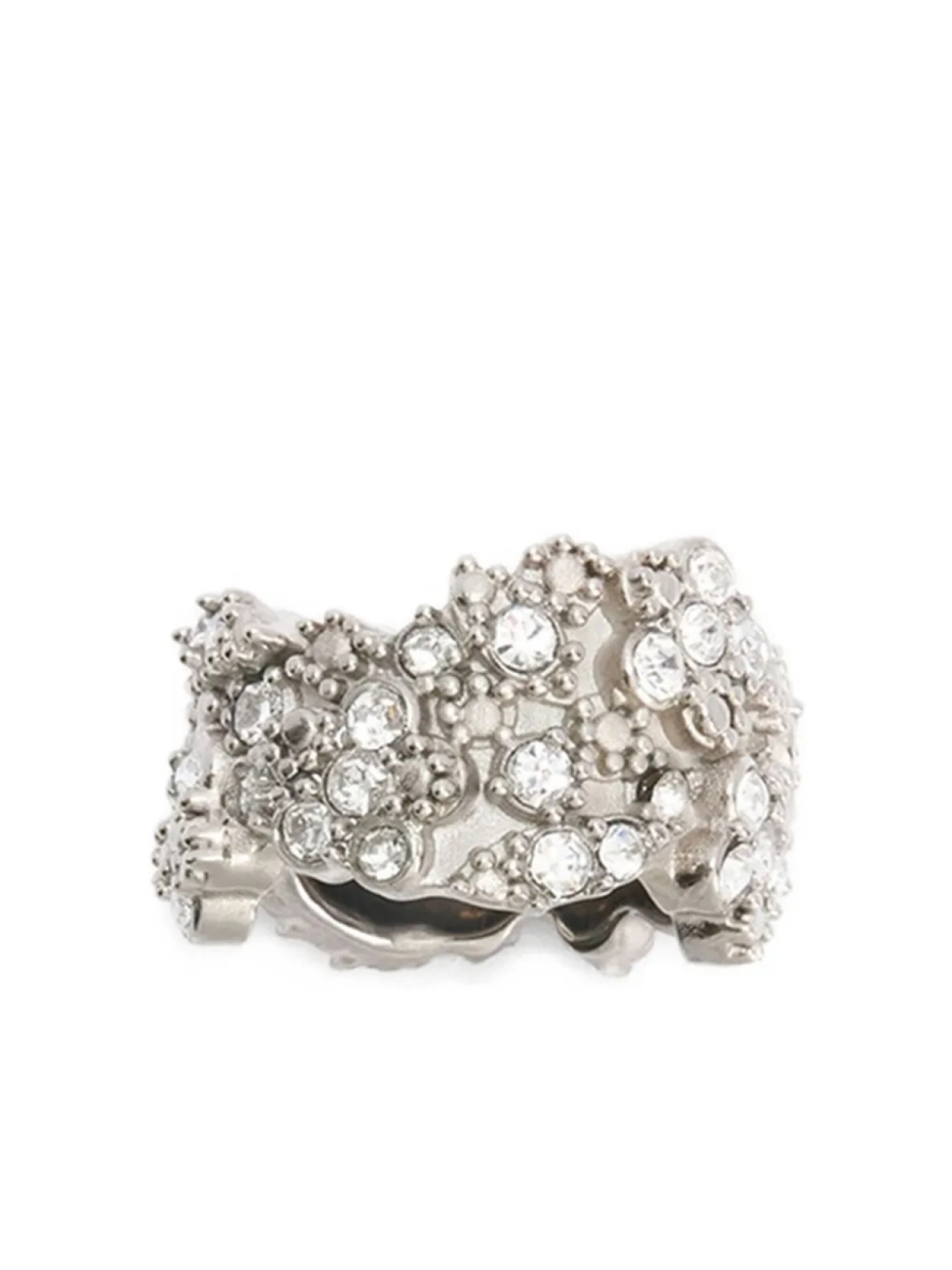 Кольцо с украшениями Jil Sander, серебряный
Кольцо с украшениями Jil Sander, серебряный