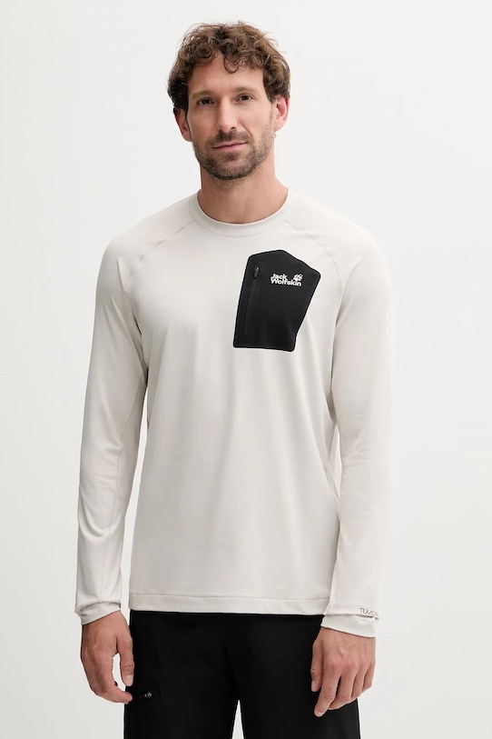 Спортивная кофта с длинным рукавом PRELIGHT Jack Wolfskin, бежевый
Спортивная кофта с длинным рукавом PRELIGHT Jack Wolfskin, бежевый