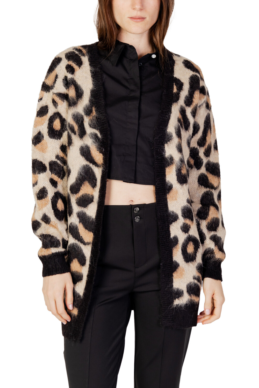 Кардиган Jacqueline de Yong с леопардовым принтом, коричневый
Кардиган Jacqueline de Yong с леопардовым принтом, коричневый