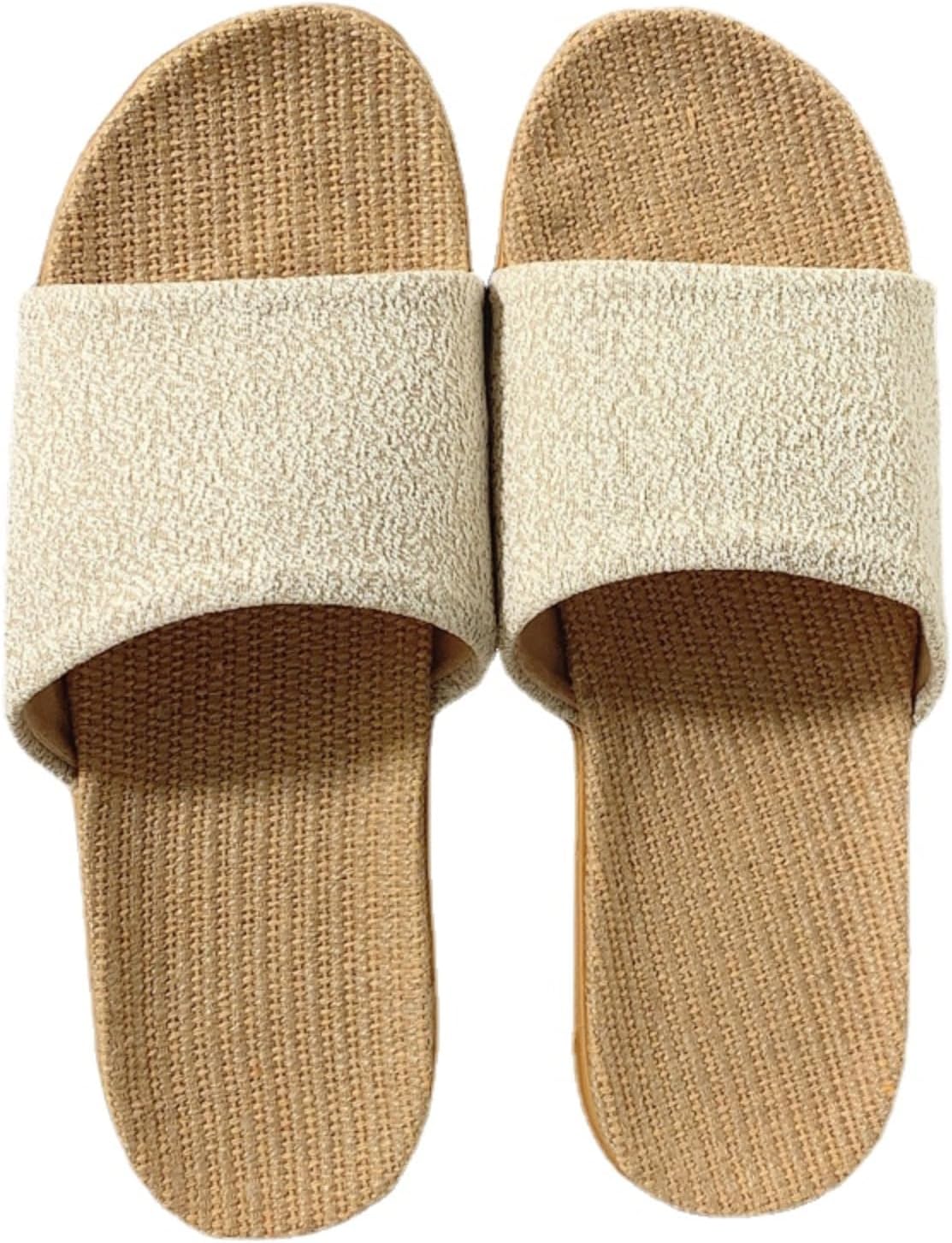 Льняные тапочки для женщин и мужчин, летние домашние прохладные тапочки с мягкой подошвой, противоскользящие, износостойкие, для пары, с открытым носком, дышащие домашние обувь Iwhgrmp, слоновая кость
Льняные тапочки для женщин и мужчин, летние домашние прохладные тапочки с мягкой подошвой, противоскользящие, износостойкие, для пары, с открытым носком, дышащие домашние обувь Iwhgrmp, слоновая кость