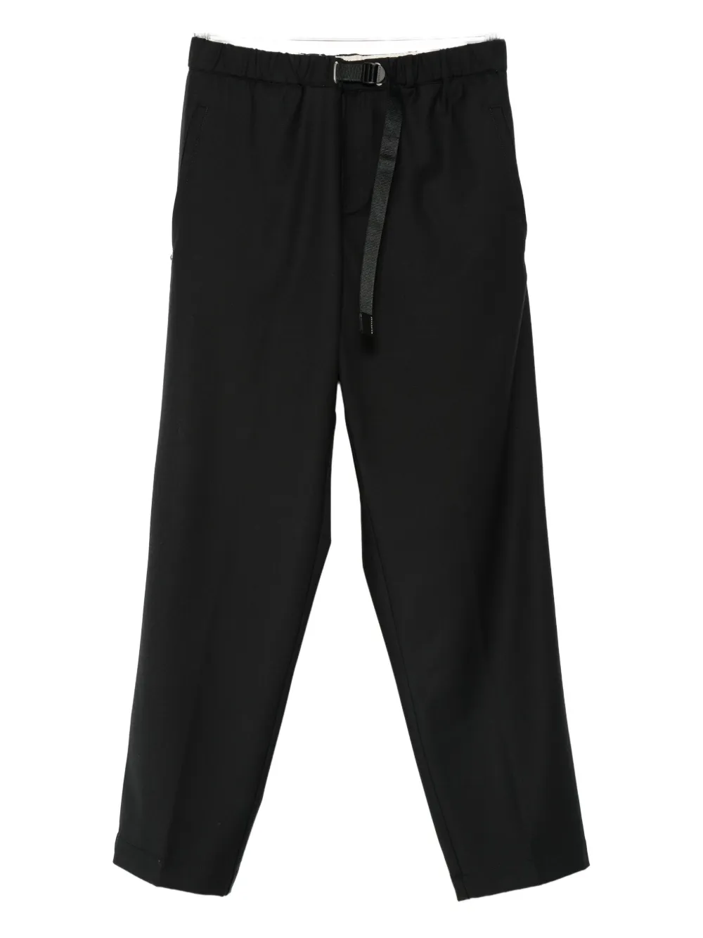 Брюки прямого кроя с эластичным поясом и пряжками White Sand, черный
Брюки прямого кроя с эластичным поясом и пряжками White Sand, черный