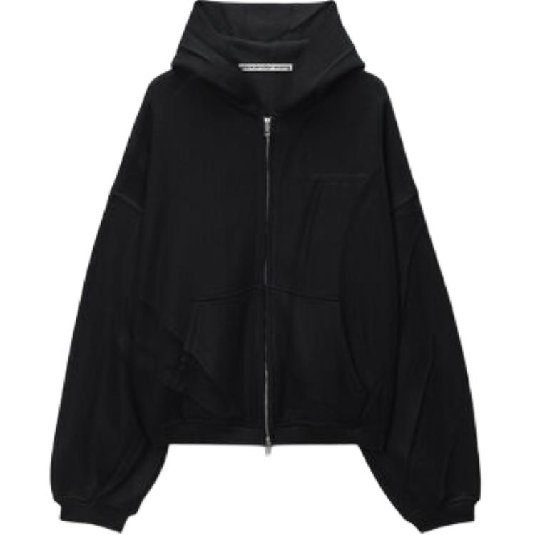 Свободная толстовка с молнией Alexander Wang, черный
Свободная толстовка с молнией Alexander Wang, черный