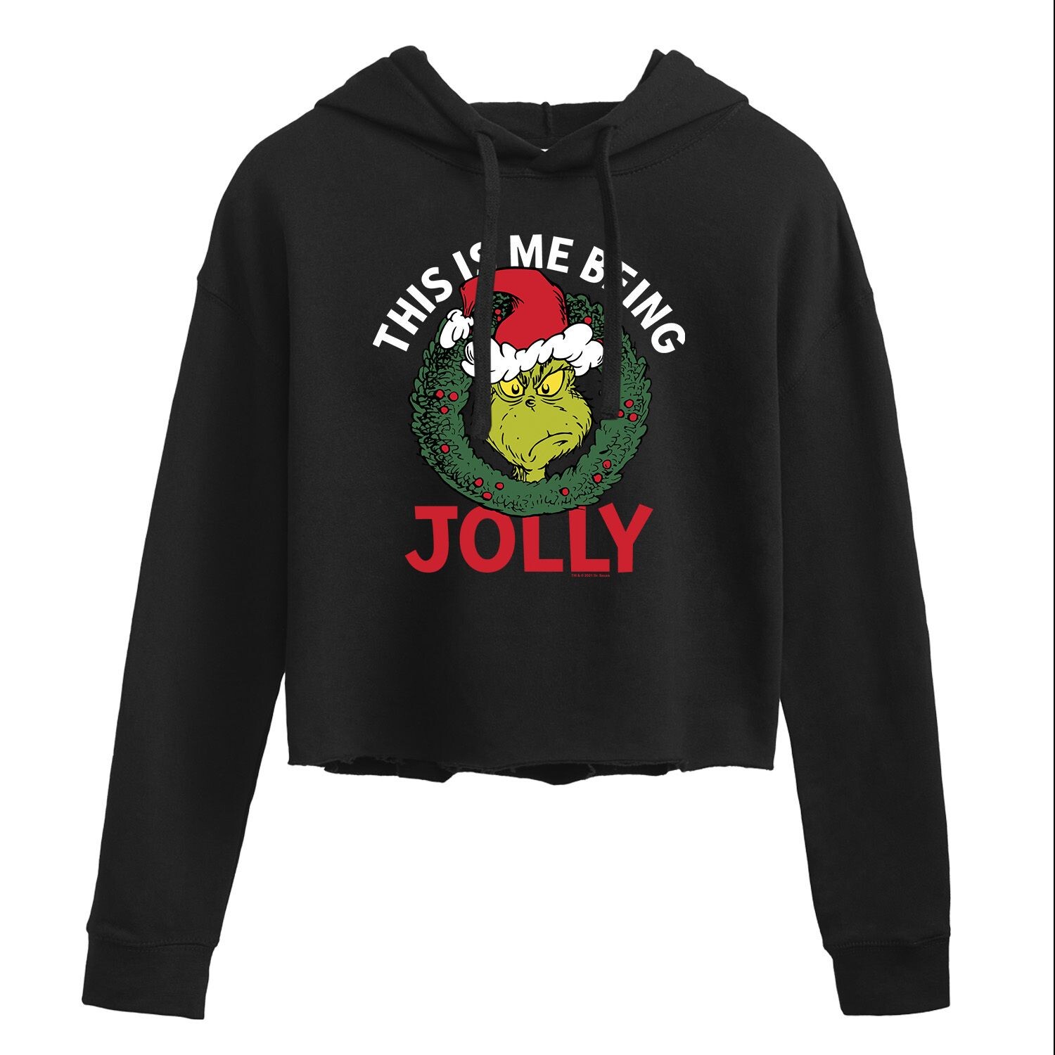 Укороченная толстовка с рисунком Доктора Сьюза для юниоров «Гринч» Licensed Character
Укороченная толстовка с рисунком Доктора Сьюза для юниоров «Гринч» Licensed Character