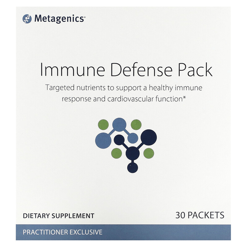 Metagenics, Immune Defense Pack, 30 пакетиков
Metagenics, Immune Defense Pack, 30 пакетиков