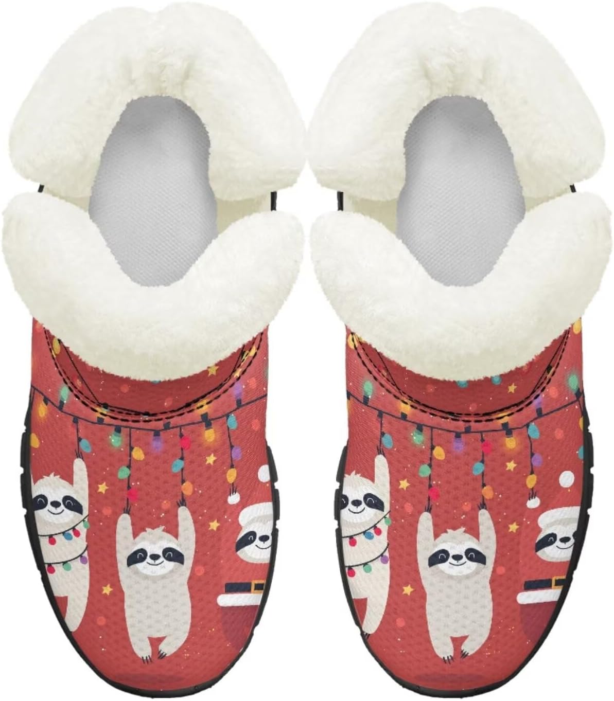 Ботинки на осень-зиму для девочек, большие и маленькие дети, противоскользящие зимние ботинки, с меховой подкладкой, на липучке, повседневные Pointodoor, Christmas Light Sloth
Ботинки на осень-зиму для девочек, большие и маленькие дети, противоскользящие зимние ботинки, с меховой подкладкой, на липучке, повседневные Pointodoor, Christmas Light Sloth