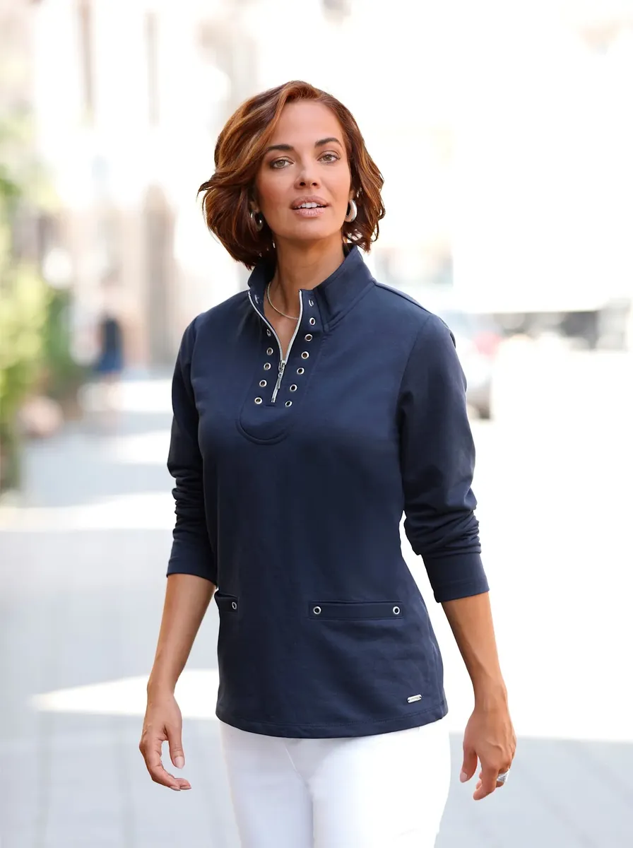 Рубашка с длинным рукавом в стиле кэжуал "Shirt" Casual Looks, синий
Рубашка с длинным рукавом в стиле кэжуал "Shirt" Casual Looks, синий