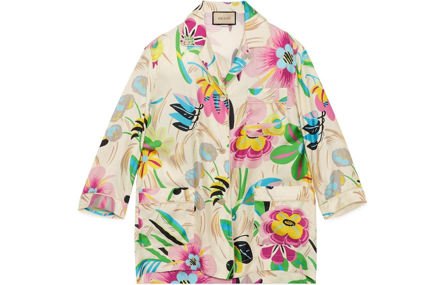 Рубашка женская цвета слоновой кости Gucci
Рубашка женская цвета слоновой кости Gucci