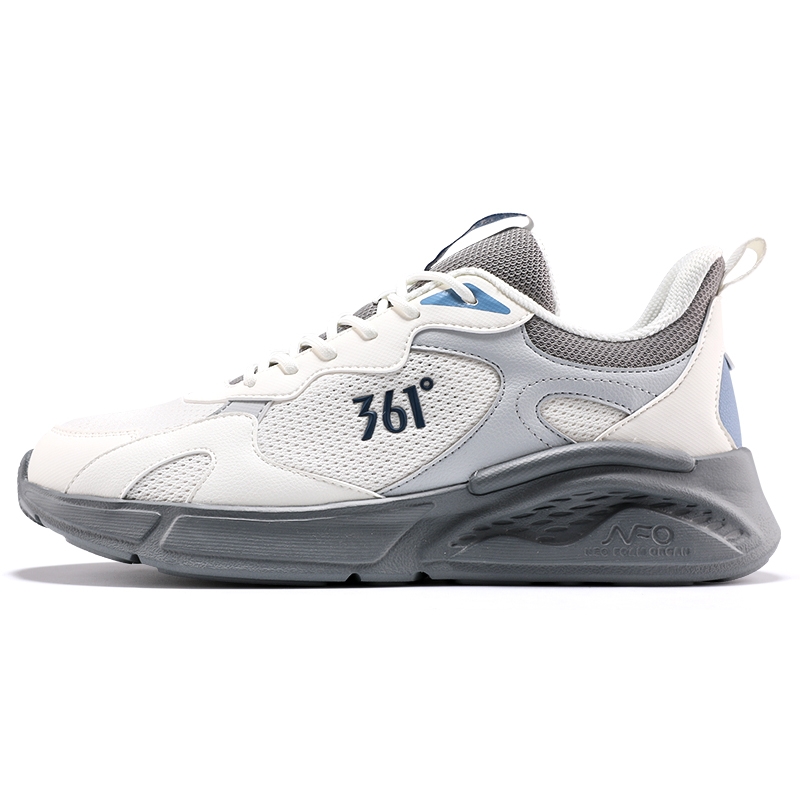 361° Нескользящие износостойкие низкие повседневные туфли мужские белые серые
361° Нескользящие износостойкие низкие повседневные туфли мужские белые серые