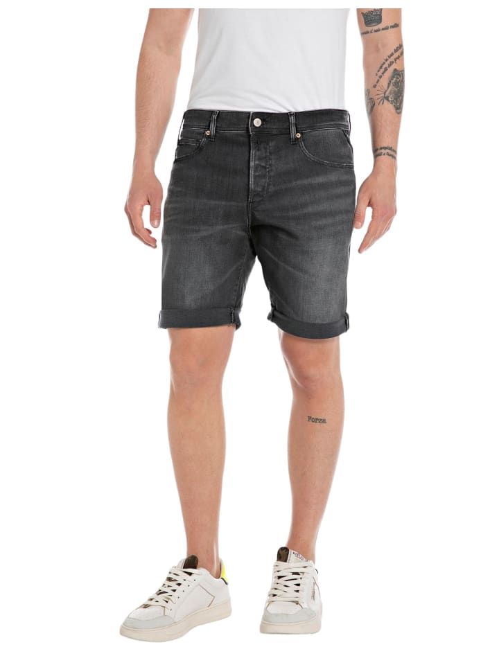 Тканевые шорты Replay, черный
Тканевые шорты Replay, черный