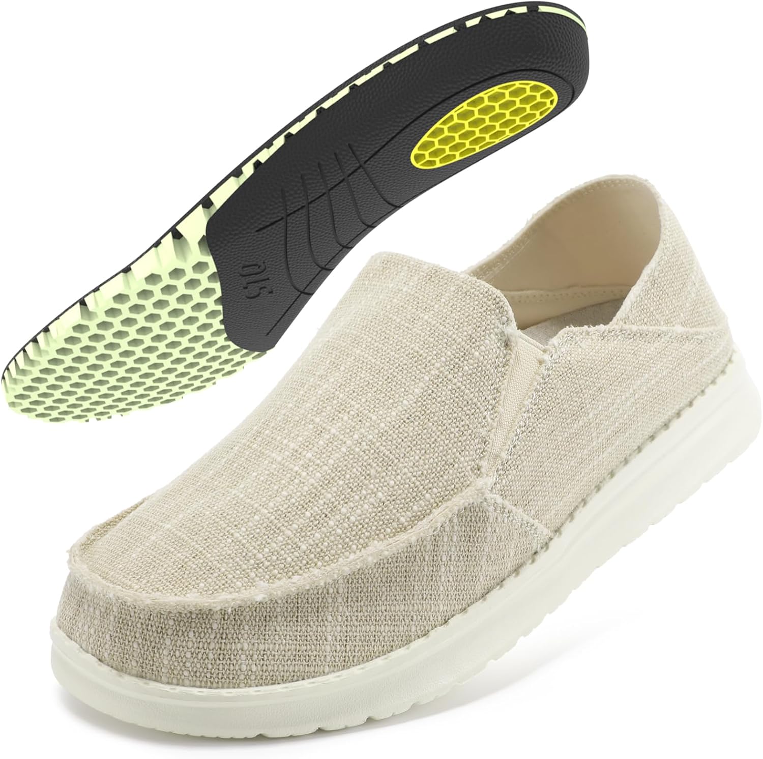 Мужские слипоны STQ с откидным задником, кроссовки с поддержкой свода стопы для повседневной носки и облегчения болей в колене, бежевый
Мужские слипоны STQ с откидным задником, кроссовки с поддержкой свода стопы для повседневной носки и облегчения болей в колене, бежевый