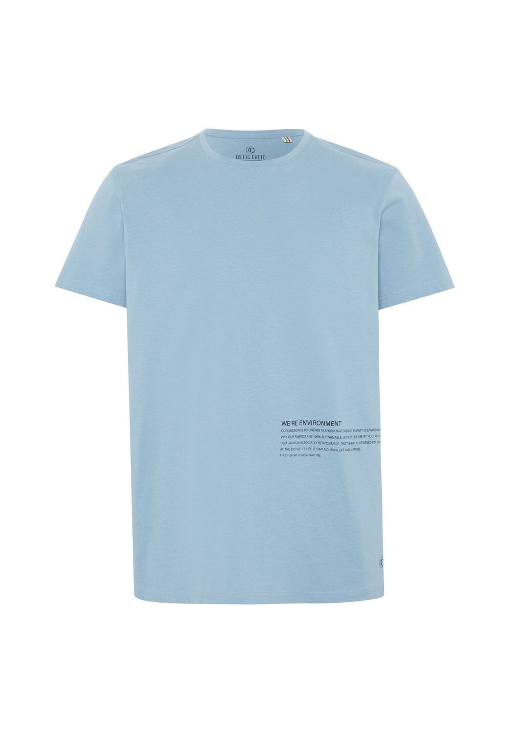 Футболка с эффектной надписью DETTO FATTO, цвет Faded Denim
Футболка с эффектной надписью DETTO FATTO, цвет Faded Denim