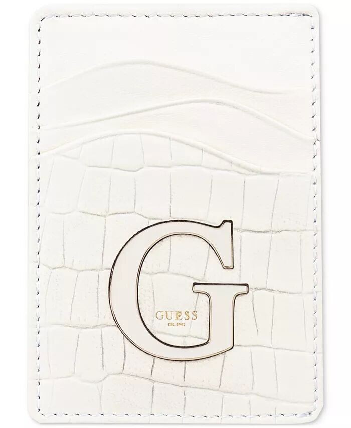 Мужской чехол для RFID-карты Senda из кожи с тиснением под крокодила GUESS, коричневый/бежевый 
Мужской чехол для RFID-карты Senda из кожи с тиснением под крокодила GUESS, коричневый/бежевый