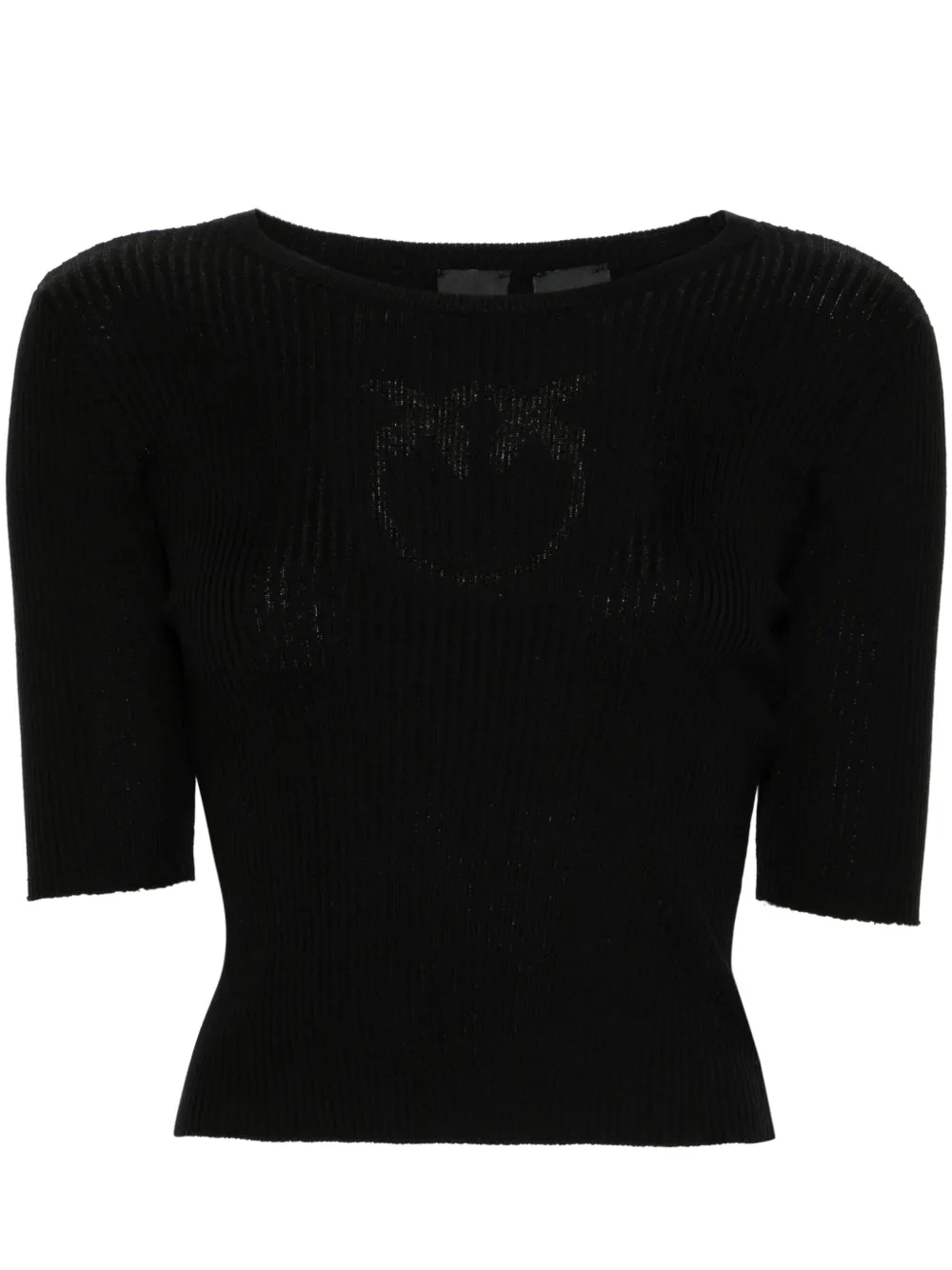 Топ Love Birds в рубчик PINKO, черный
Топ Love Birds в рубчик PINKO, черный