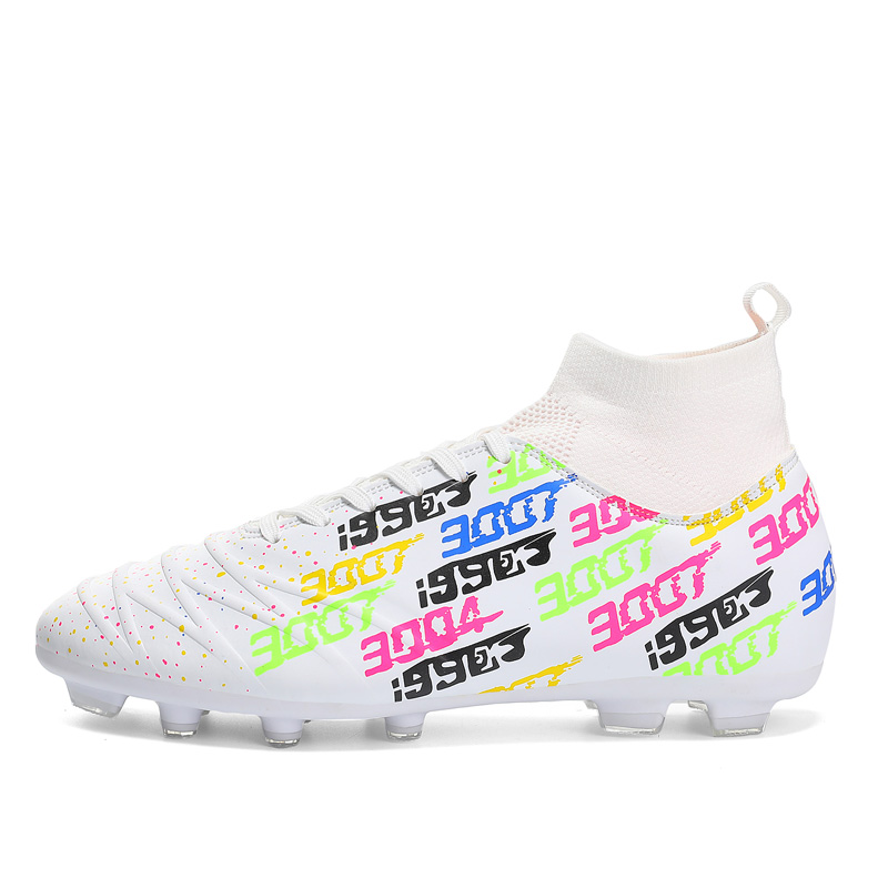 Футбольные бутсы для детей и подростков с высоким верхом, противоскользящие, анти-ударными, водонепроницаемые, легкие, амортизирующие CAMKIDS, белый
Футбольные бутсы для детей и подростков с высоким верхом, противоскользящие, анти-ударными, водонепроницаемые, легкие, амортизирующие CAMKIDS, белый