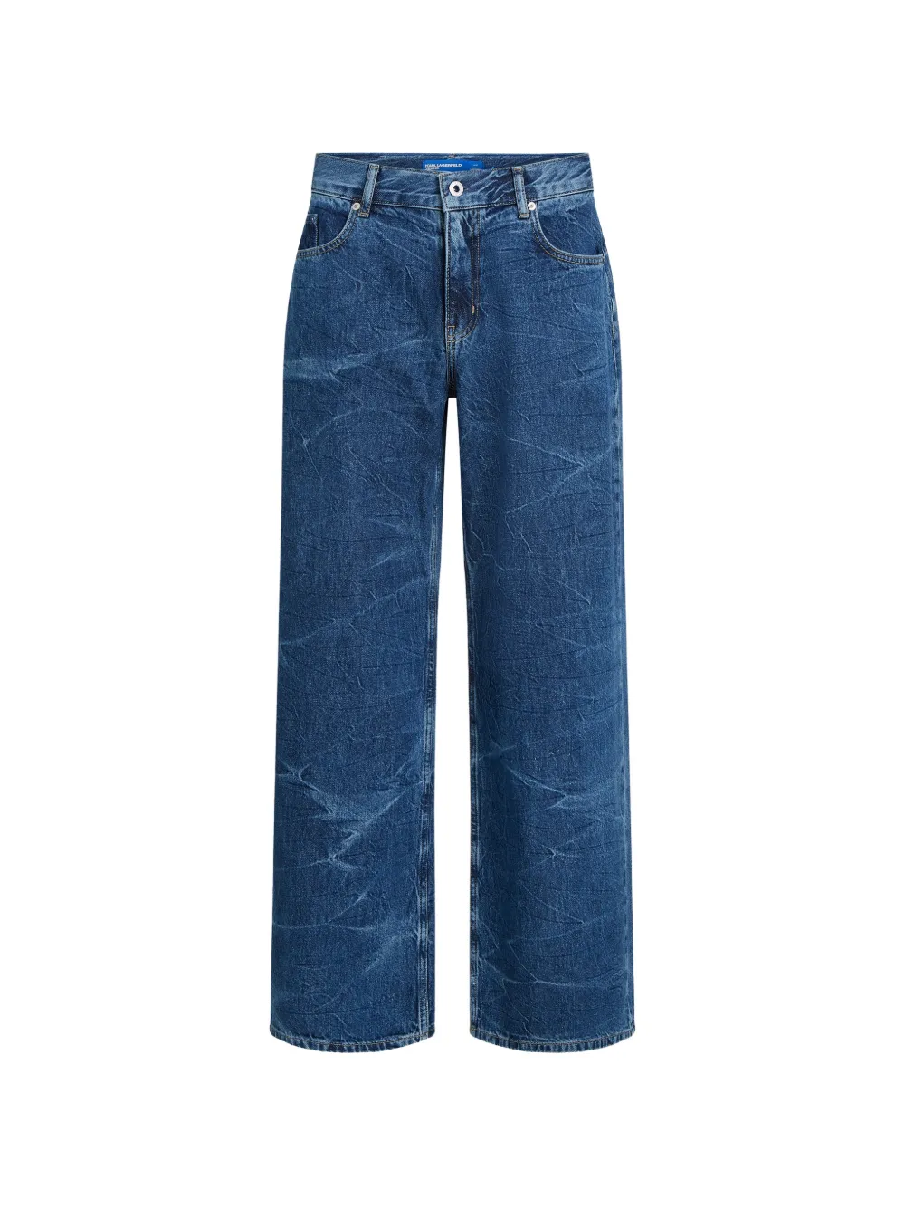 Джинсы с жатым эффектом Karl Lagerfeld Jeans, синий
Джинсы с жатым эффектом Karl Lagerfeld Jeans, синий