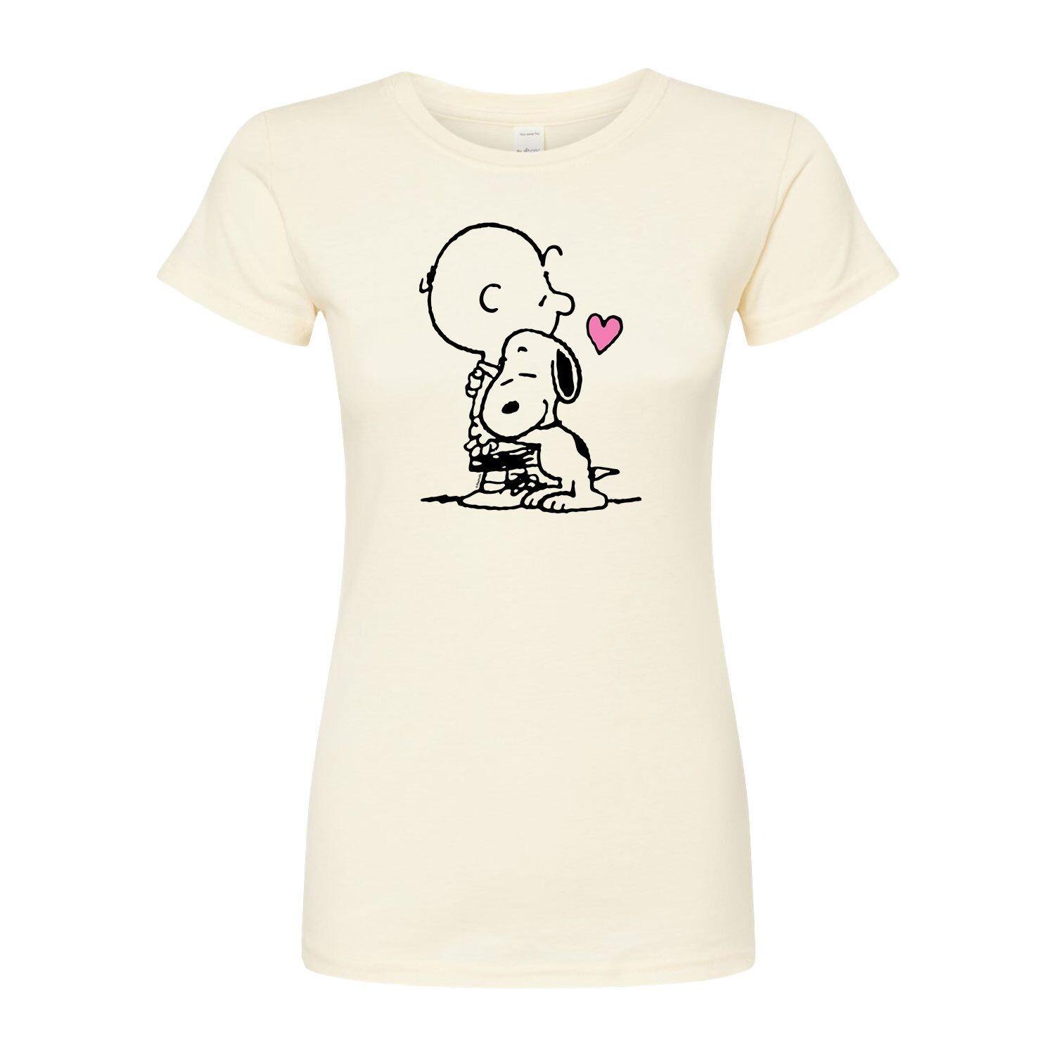 Облегающая футболка Peanuts Snoopy Charlie Hug для юниоров Licensed Character
Облегающая футболка Peanuts Snoopy Charlie Hug для юниоров Licensed Character