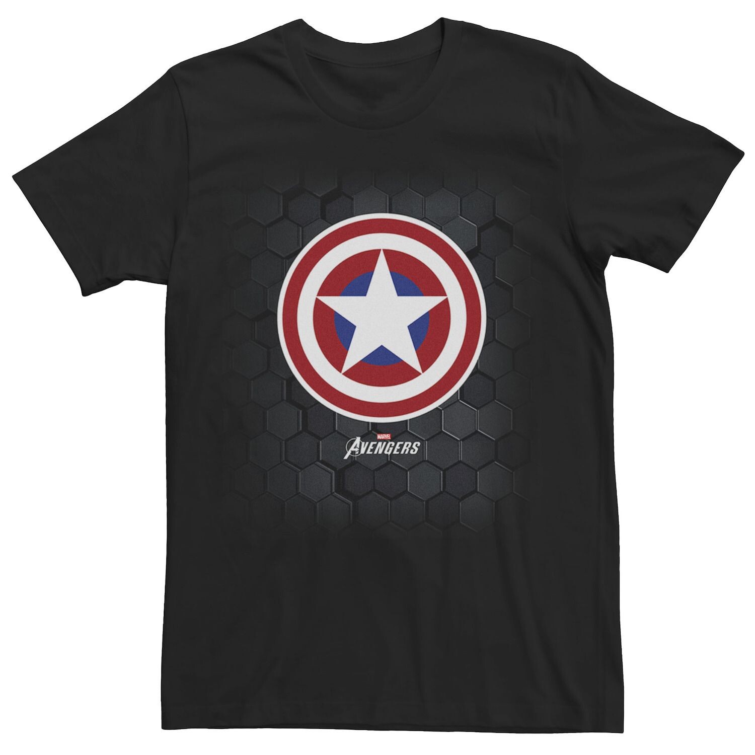Мужская футболка с шестигранным фоном и изображением Капитана Америки Marvel Gamerverse
Мужская футболка с шестигранным фоном и изображением Капитана Америки Marvel Gamerverse