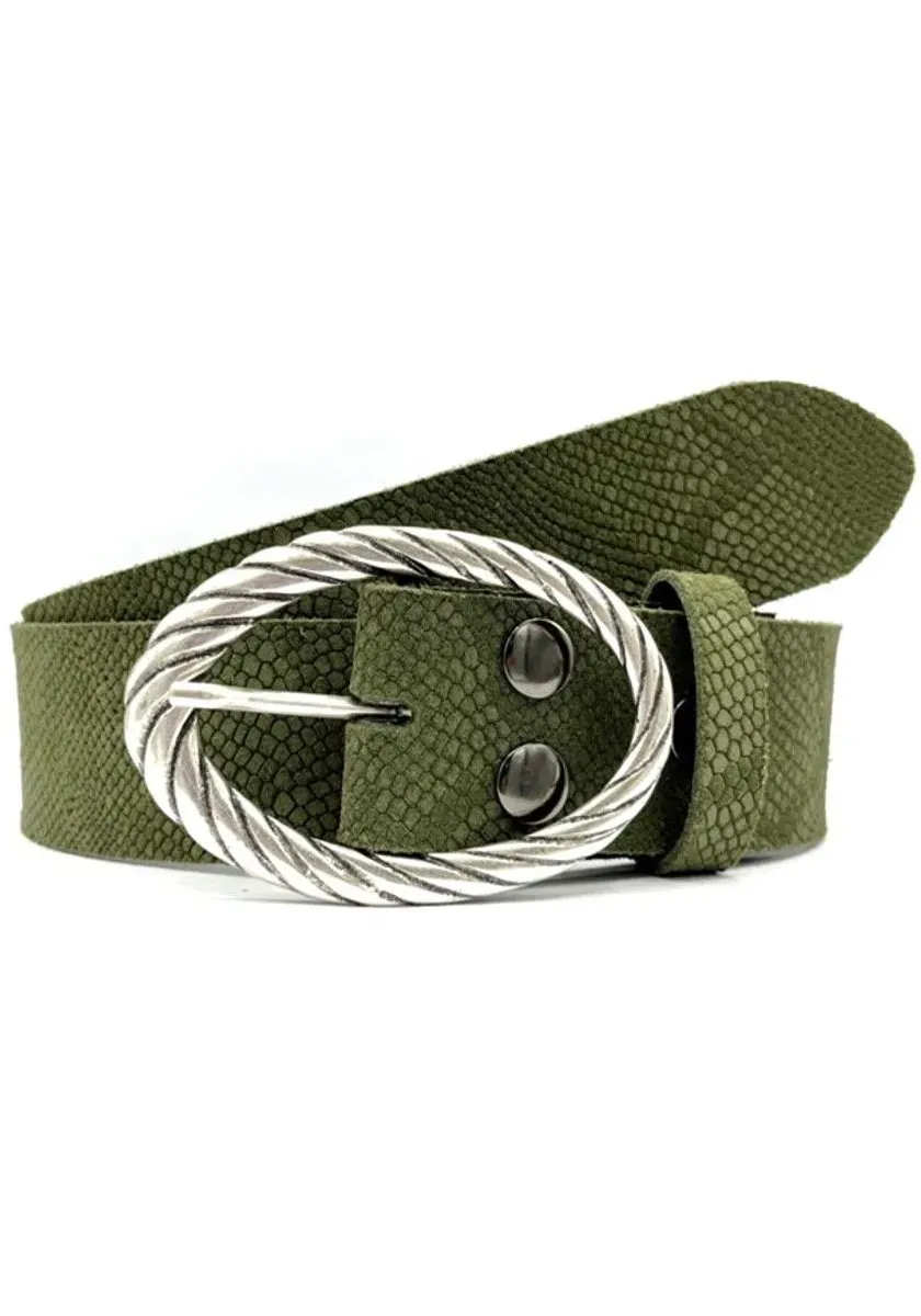 LIFEBULT by showroom Ремень кожаный 019°, тиснение под рептилию, натуральная кожа Rettungsring By Showroom 019°, хаки
LIFEBULT by showroom Ремень кожаный 019°, тиснение под рептилию, натуральная кожа Rettungsring By Showroom 019°, хаки