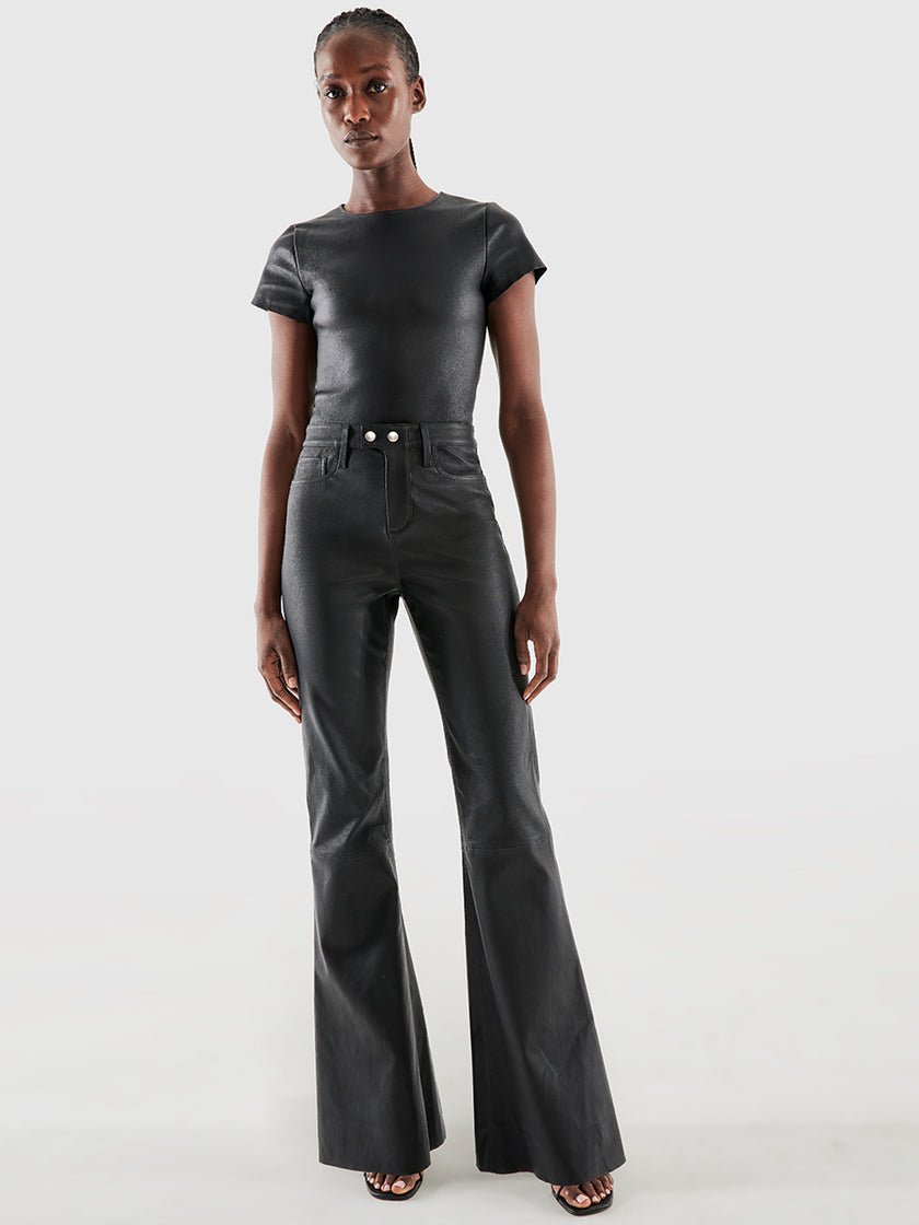 Футболка Brando из эластичной кожи As By Df, черный
Футболка Brando из эластичной кожи As By Df, черный