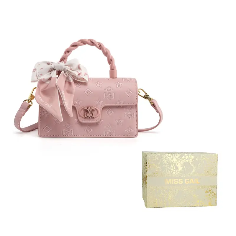 MISS GAIL Синтетическая кожаная сумка Regular Women's Pink/White
MISS GAIL Синтетическая кожаная сумка Regular Women's Pink/White