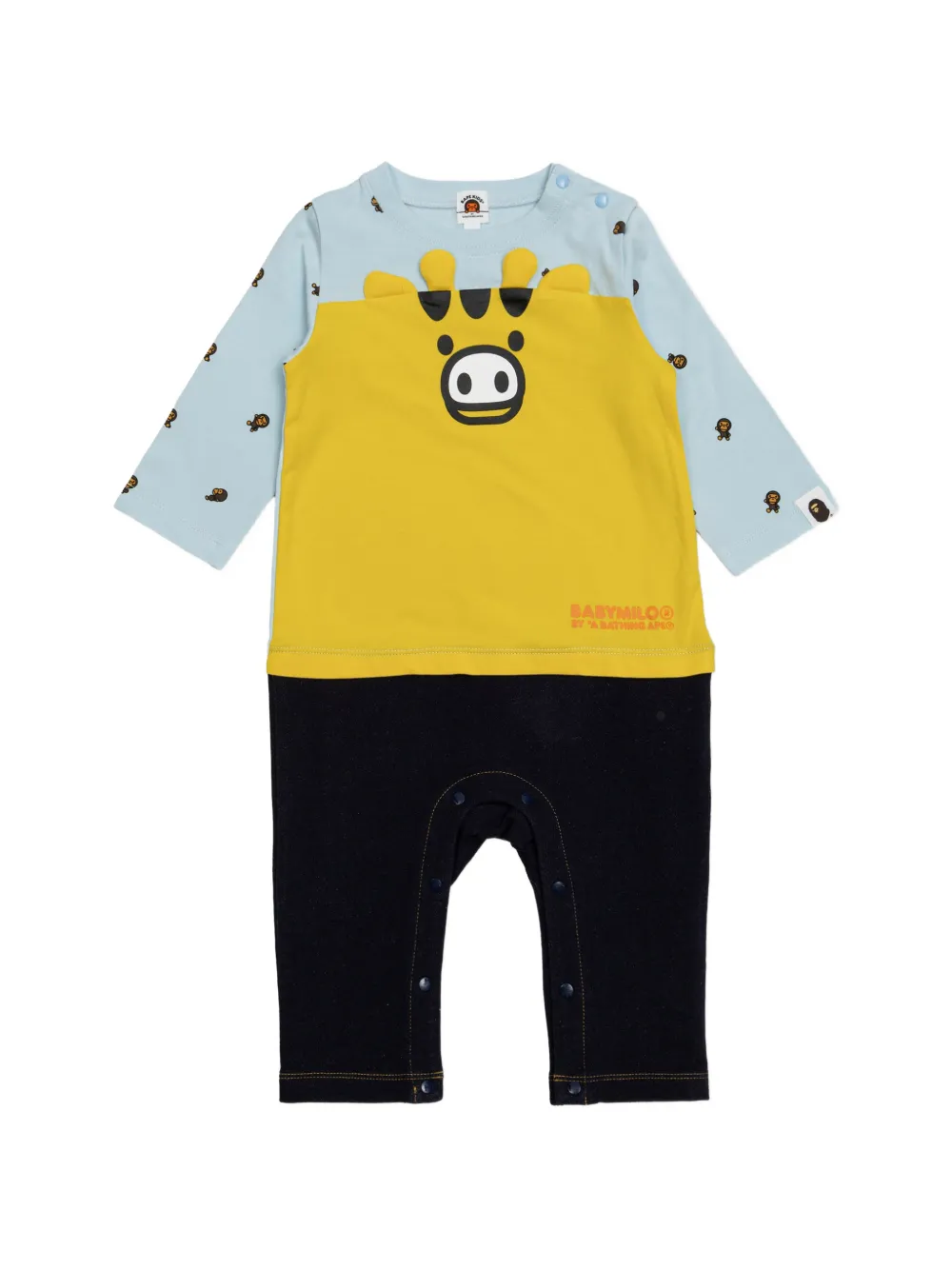 Комбинезон с принтом A Bathing Ape, синий
Комбинезон с принтом A Bathing Ape, синий