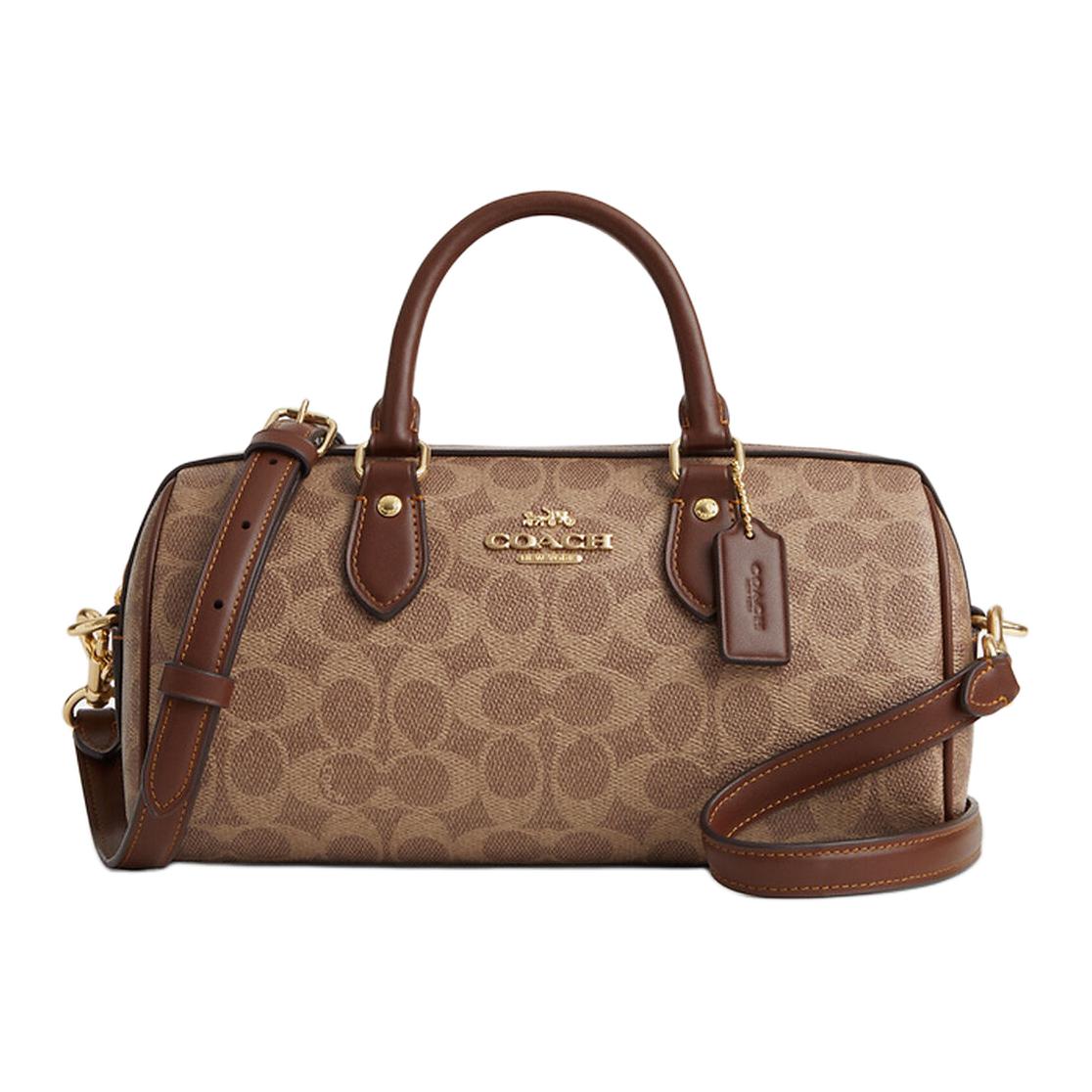 COACH Сумка-бостон из прорезиненной ткани
COACH Сумка-бостон из прорезиненной ткани