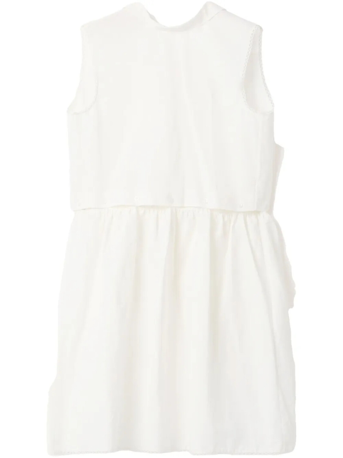 Miu Miu платье с нашивкой-логотипом, белый
Miu Miu платье с нашивкой-логотипом, белый