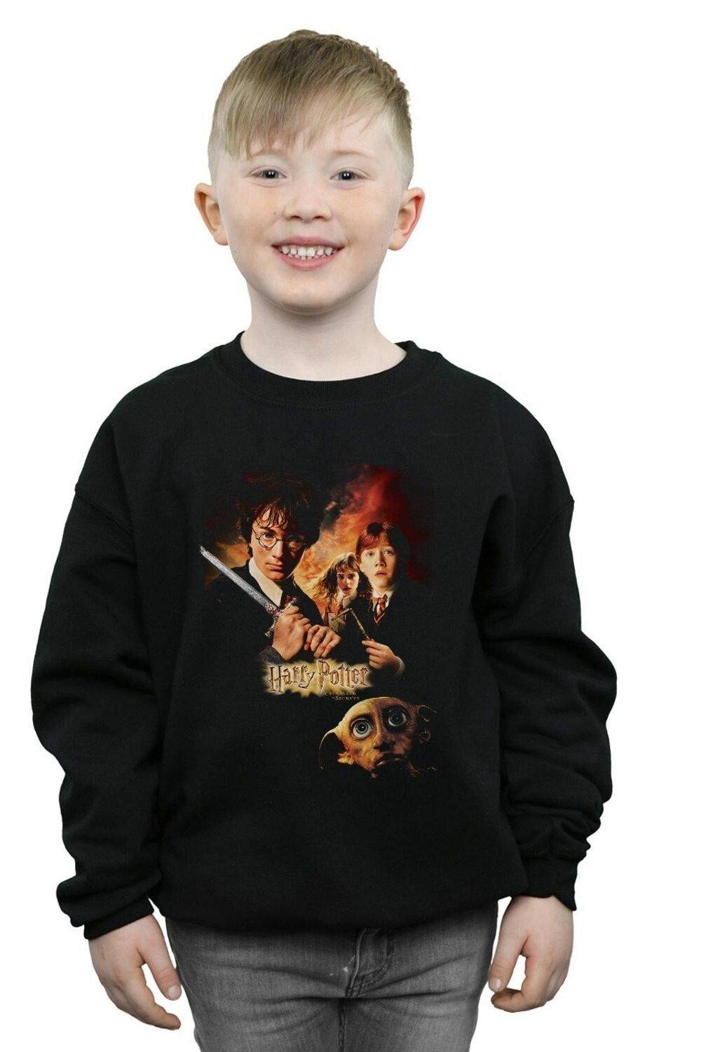 Толстовка с плакатом «Тайная комната» Harry Potter, черный
Толстовка с плакатом «Тайная комната» Harry Potter, черный