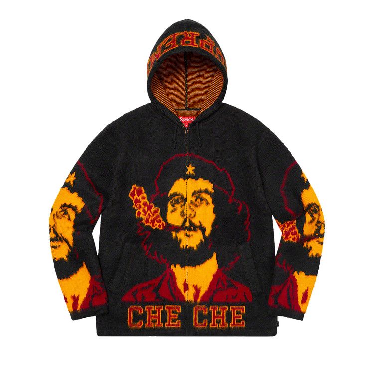 Свитер Supreme Che Hooded Zip Up Sweater, Black
Свитер Supreme Che Hooded Zip Up Sweater, Black