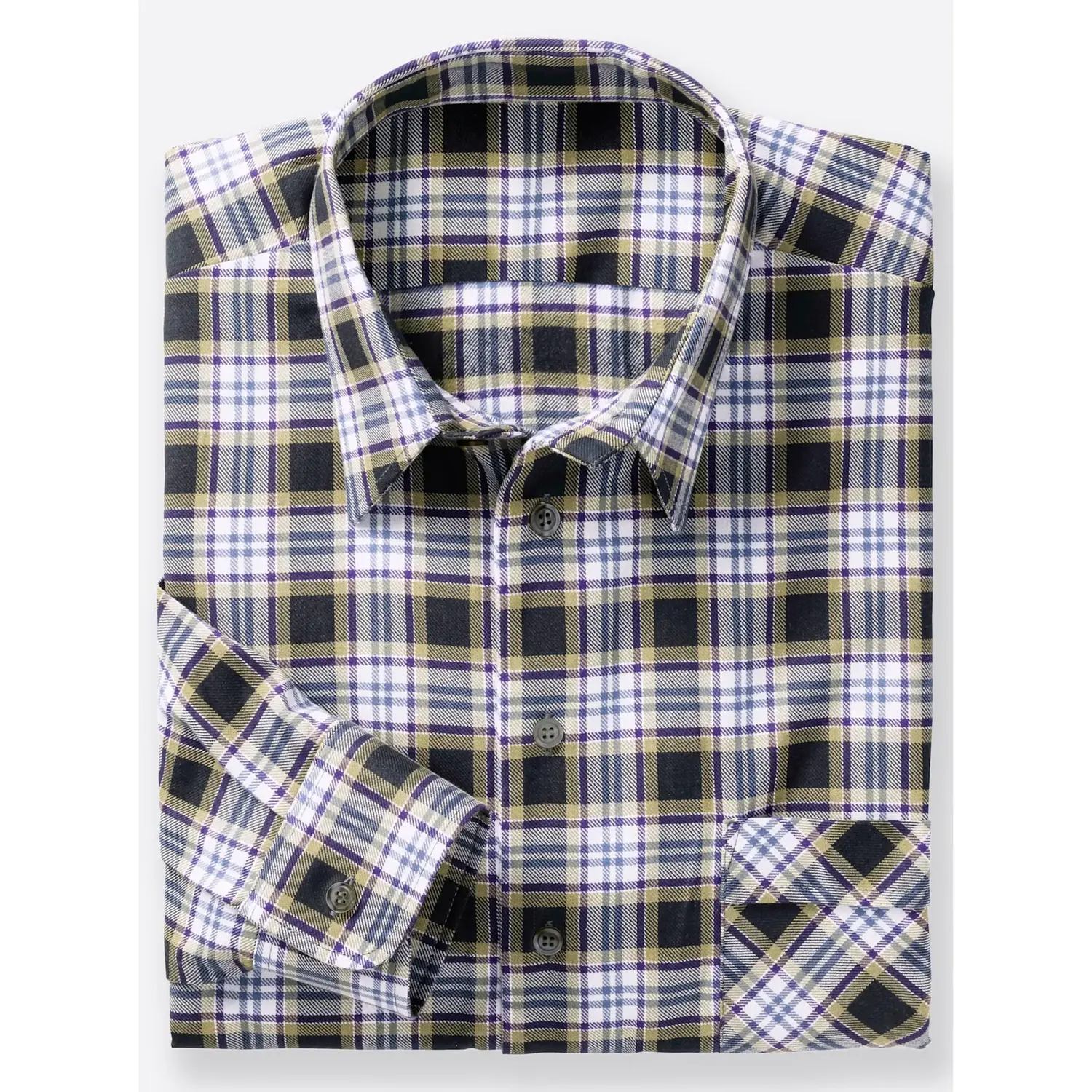 Классическая рубашка в клетку Classic, зеленый
Классическая рубашка в клетку Classic, зеленый