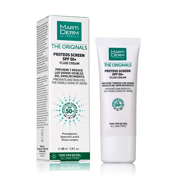 Жидкий крем для лица The Originals Proteos Screen SPF50+ Martiderm, 40 ml
Жидкий крем для лица The Originals Proteos Screen SPF50+ Martiderm, 40 ml