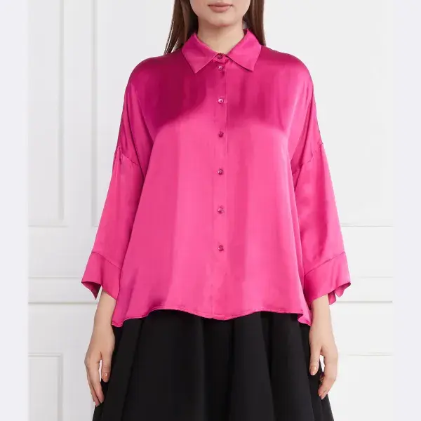 Рубашка свободного кроя Max&Co., фуксия
Рубашка свободного кроя Max&Co., фуксия