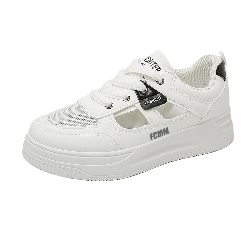 Дышащие повседневные детские кроссовки для подростков FCMM, белый 
Дышащие повседневные детские кроссовки для подростков FCMM, белый