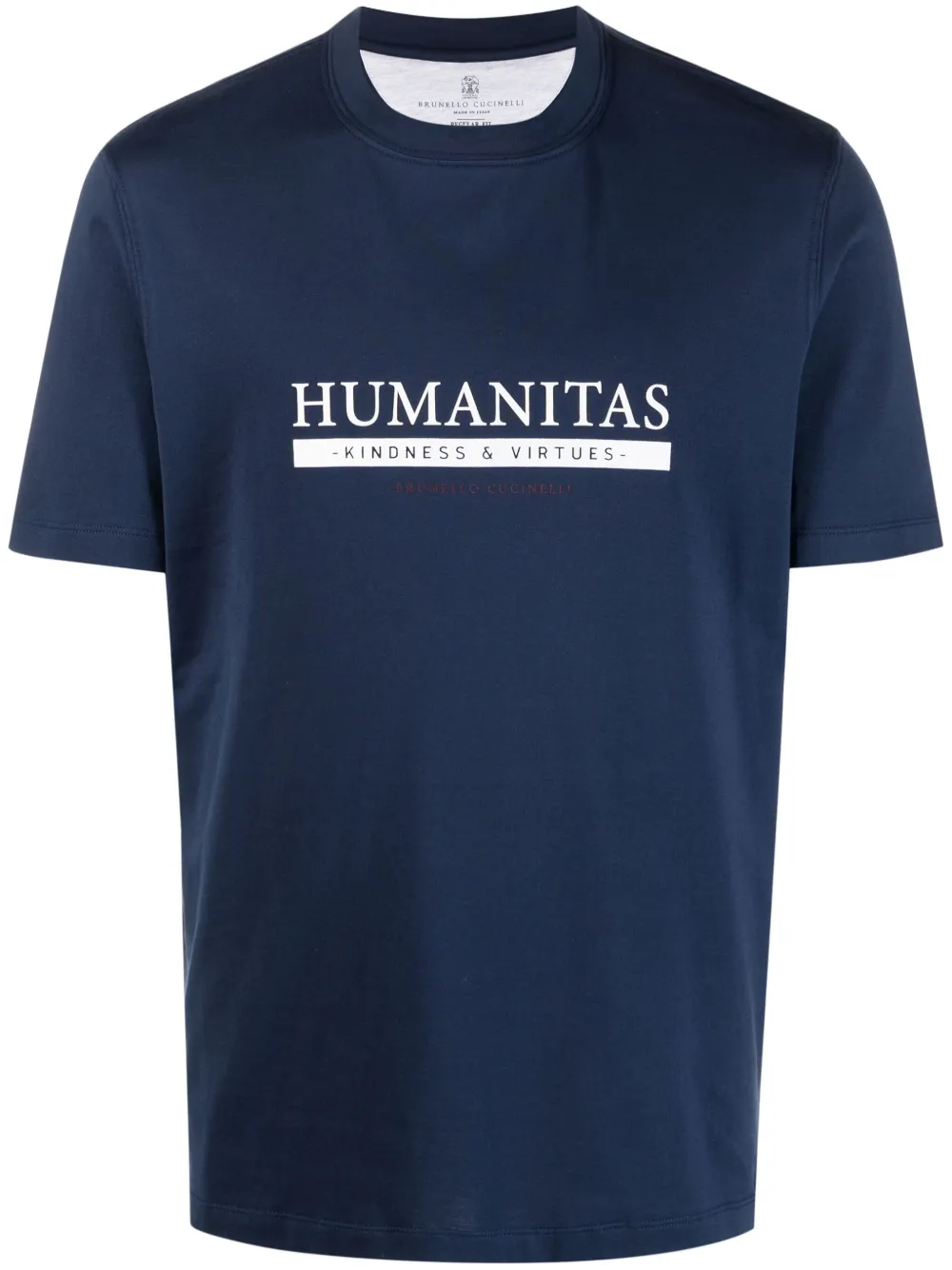 Футболка с надписью Brunello Cucinelli, синий
Футболка с надписью Brunello Cucinelli, синий
