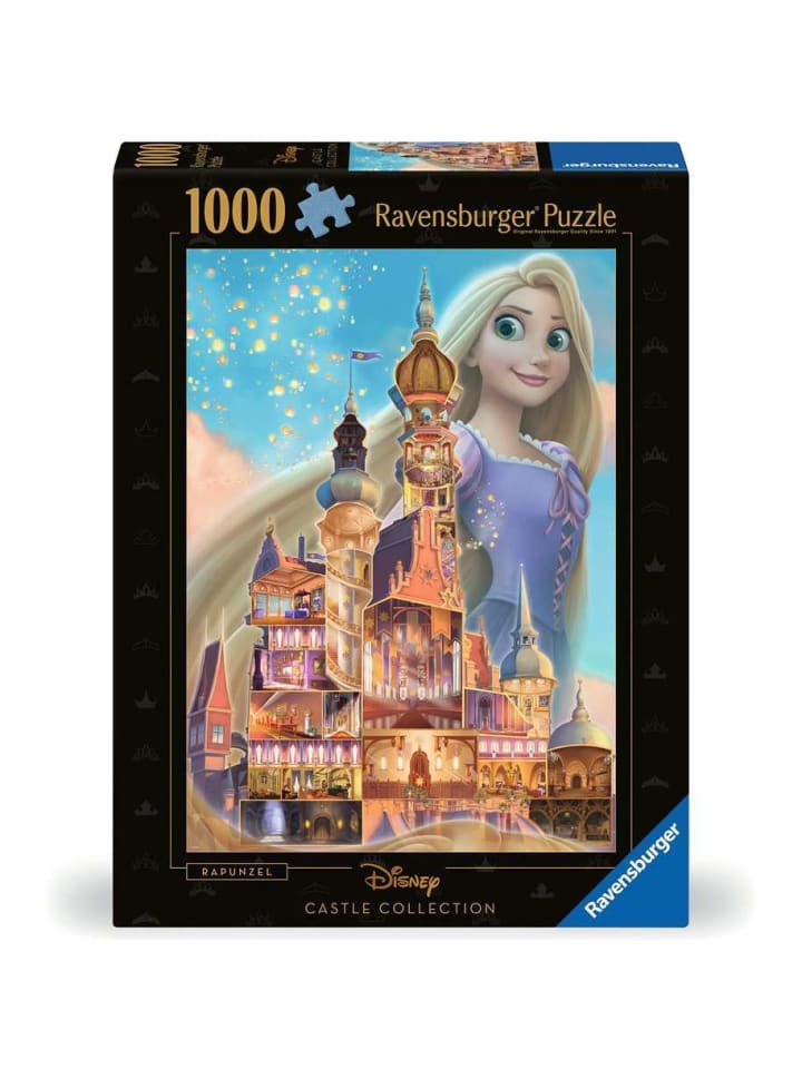 Пазл Ravensburger, 1000 деталей, «Замки Диснея: Рапунцель в цвете»
Пазл Ravensburger, 1000 деталей, «Замки Диснея: Рапунцель в цвете»