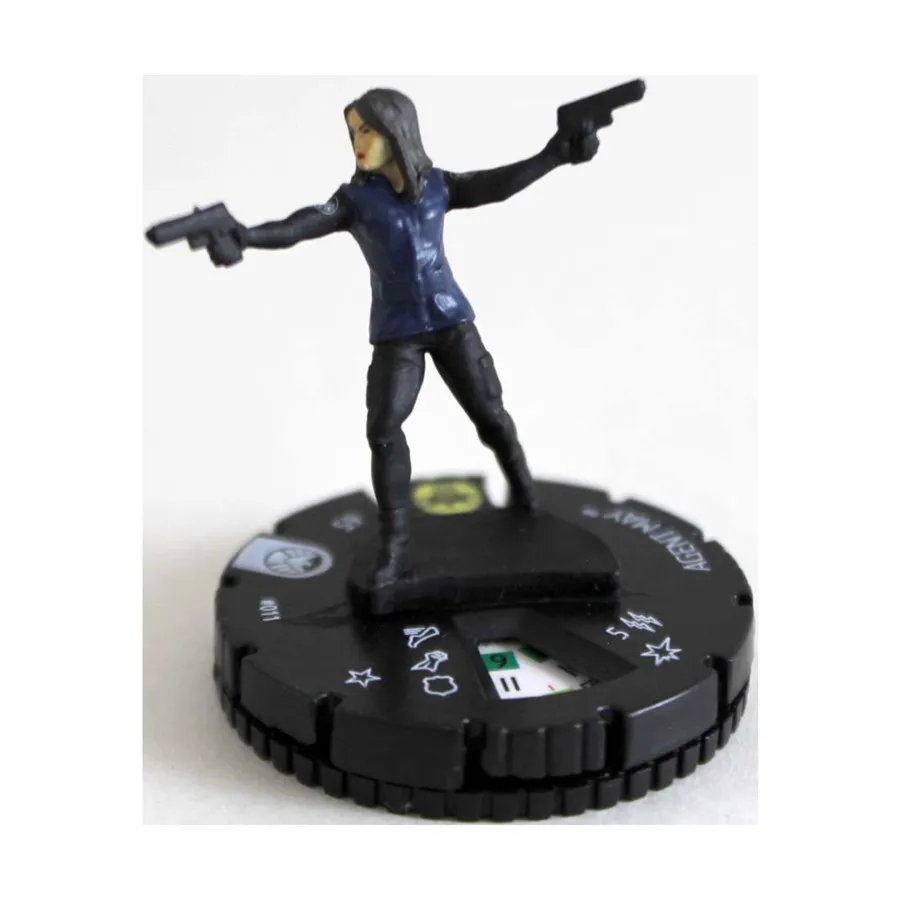 Агент Мэй (К), Marvel HeroClix - Nick Fury, Agent of S.H.I.E.L.D. - Singles 
Агент Мэй (К), Marvel HeroClix - Nick Fury, Agent of S.H.I.E.L.D. - Singles