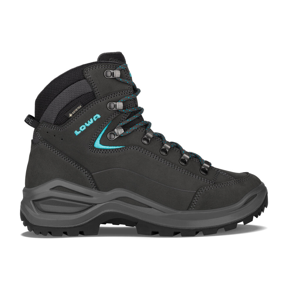 Ботинки RENEGADE EVO GTX MID WS LOWA, цвет Asphalt/Turquoise
Ботинки RENEGADE EVO GTX MID WS LOWA, цвет Asphalt/Turquoise