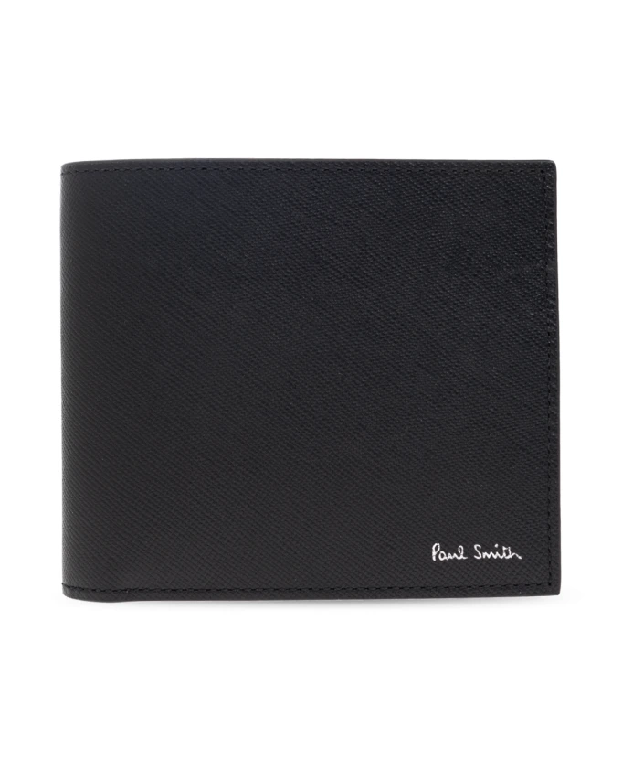 Кожаный кошелек с логотипом Paul Smith, черный
Кожаный кошелек с логотипом Paul Smith, черный