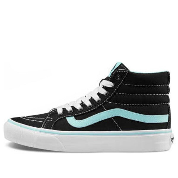 Кроссовки sk8-hi slim 'pop - black blue tint' vn00018igzr Vans, черный
Кроссовки sk8-hi slim 'pop - black blue tint' vn00018igzr Vans, черный